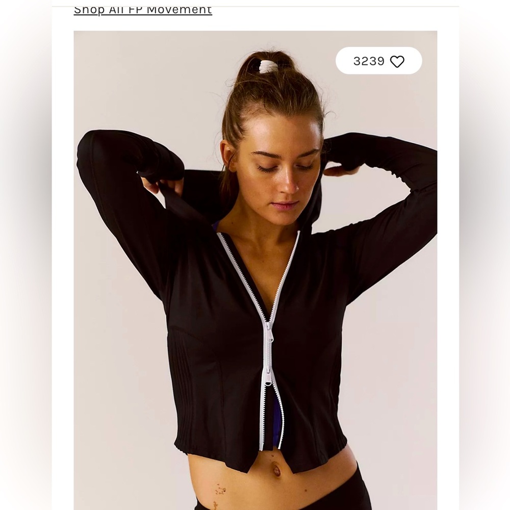 NEW FREE PEOPLE playin' for keeps layer jacket in black
